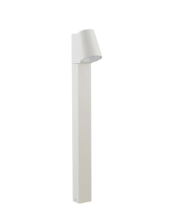 PALETTO "SINTESI" ALLUMINIO BIANCO GOFFRATO A LED, 390 LM
